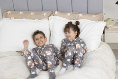 Pijama Longo Unissex Infantil Urso - comprar online