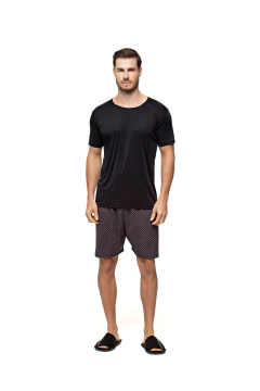 Pijama Poliamida Duas Cores Neutro - Imagine Pijamas e Sonhos