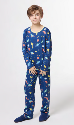 Pijama Dinossauros Espaciais - comprar online