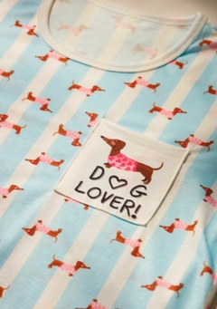 Pijama Dog Lover na internet