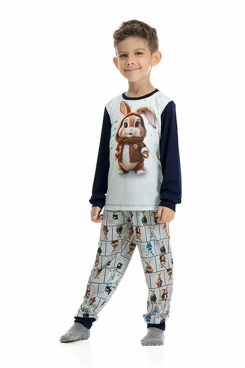 Pijama inverno inf Coelho - comprar online