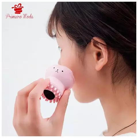 Esponja Limpeza Facial Esfoliante Massageador Rosto Polvo/Para Base