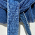 Jaqueta jeans anos 80