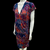 vestido estampado plus size jones new york - comprar online