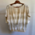 Blusa seda estampada bege Halogen - Decadente Brechó -  Moda feminina, moda masculina, bolsas, calçados e o melhor do vintage. 