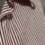 Camisa listrada vermelho e branco Valentino na internet