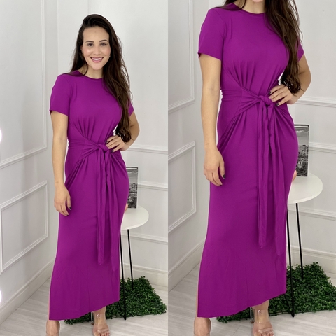 Vestido Daniela fúcsia