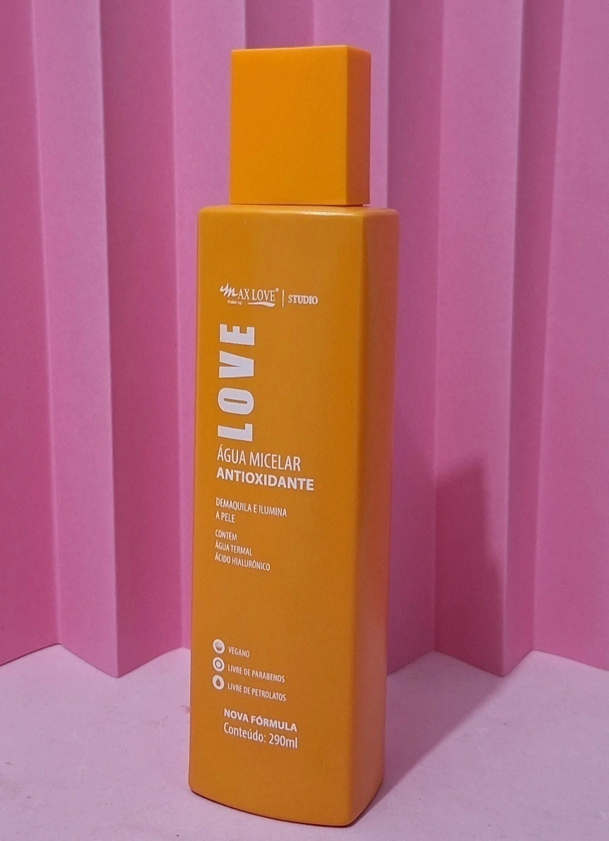 Água Micelar - Antioxidante - Max Love