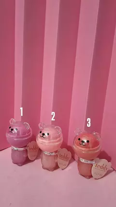 Gloss labial e lip balm - Ursinho Teddy na internet