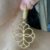Brinco Folha Folheado a Ouro