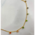 Colar Choker Cristais Rainbow Banhada a Ouro na internet