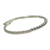Bracelete Aberto Rivieras e Esferas Banho de Prata - comprar online