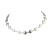 Chocker São Bento Banhado a Prata