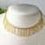 Choker Riviera com Franjas Banhada a Ouro 18k
