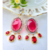Brinco de Festa Micro-cravejado com Cristal Pink
