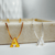 Colar Letra Iniciais Banhado a Ouro 18k ou Prata 925