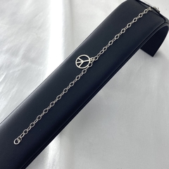 Pulseira Hippie Símbolo Da Paz