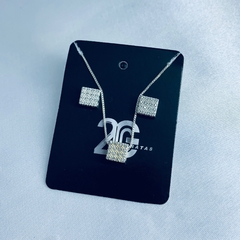 Conjunto quadrado cm micro zircônia