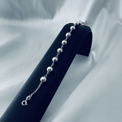 Pulseira bolinhas grande 7mm