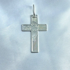 Pingente G crucifixo face de cristo
