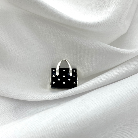 Berloque bolsa preta