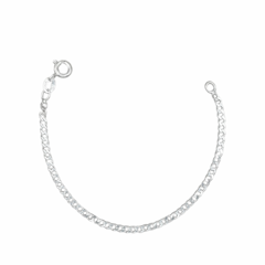 Pulseira Infantil 1x1 2mm 14cm