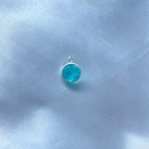 Pingente ponto de luz verde