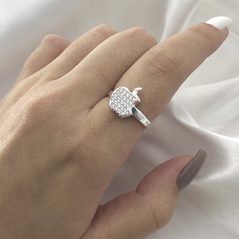 ANEL MAÇA CRAVEJADA