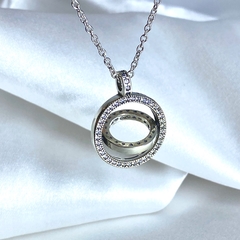 Conjunto circulo cravejado - comprar online