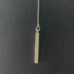 Gravatinha fio cravejado e ponto de luz - comprar online