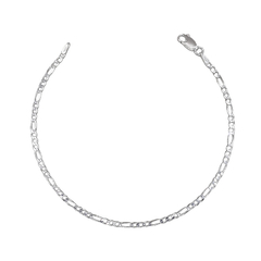 Pulseira Fígaro 3x1 2mm 21cm