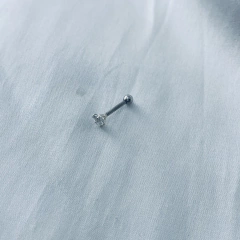 Piercing tragus ponto de luz 4.5mm - comprar online