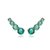 Brinco Ear Cuff Redondo Turmalina