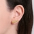 Brinco Ear Cuff Redondo Yellow Fancy - comprar online