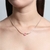 Colar Fita Oval Morganita - comprar online