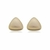 Brinco Triangular P - Ouro Fosco