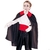Kit Fantasia Capa de Vampiro Infantil (Colar Medalhão Estrela Grátis)