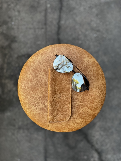 PORTA OCULOS SLIM - OCRE - comprar online