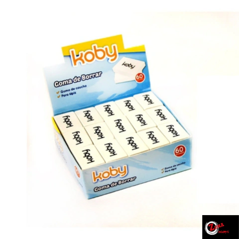 GOMA BORRAR KOBY 3036 BLANCO