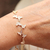 Pulseira delicada borboletas - comprar online