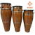 Trio de Atabaques Reforçados - ENCOMENDA - Frete grátis