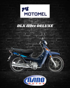 Motomel dlx 110cc deluxe - NANO MOTOS TANDIL