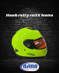 Hawk rs11 y rs11X lentes