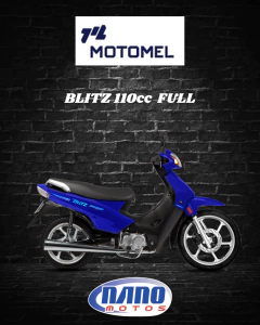 Motomel blitz 110cc full 0km alarma - tienda online