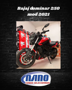 Bajaj dominar 250 mod 2021 - comprar online