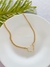 Chocker Dourada Coração