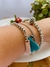 Pulseira Inspirar Tassel e Olho Grego