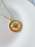 Colar Dourado Rosa dos Ventos - comprar online