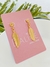 Brinco Folha Outono Dourado - comprar online
