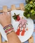 Mix com 5 pulseiras coloridas na internet